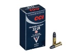 CCI .22LR 40 grain, lead round nose, BRICK, 500 Cartridges, 1070FPS Target. #50035