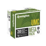 Remington, UMC, .40SW, 180 Grain, Full Metal Jacket, Mega Pack, 250 Rounds
