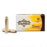 Hollow point: Armscor USA .22 WMR Ammunition 50 Rounds 40 Grain JHP 1838fps