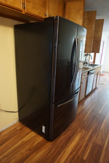 Samsung Slate Finish 26 cu feet. French Door Refrigerator. Purchased NEW from Home Depot 08-04-2017