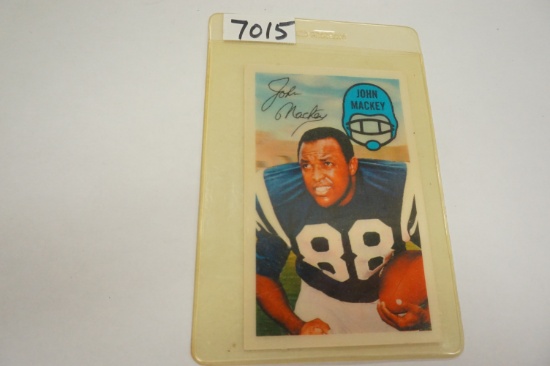 1970 Kellogg's 3-D Super Stars #34 John Mackey Baltimore Colts Football Card,