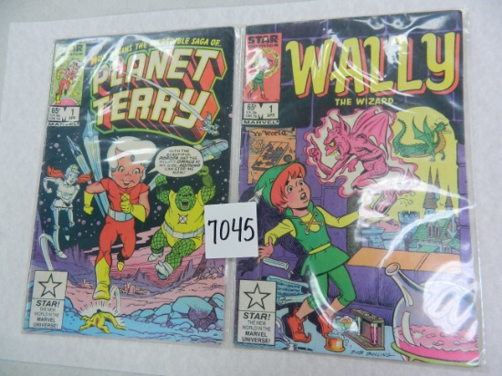 Wally the Wizard #1 (#1B) & Planet Terry #1 (#1B) | Star Comics (Imprint of Marvel Comics) | 1985