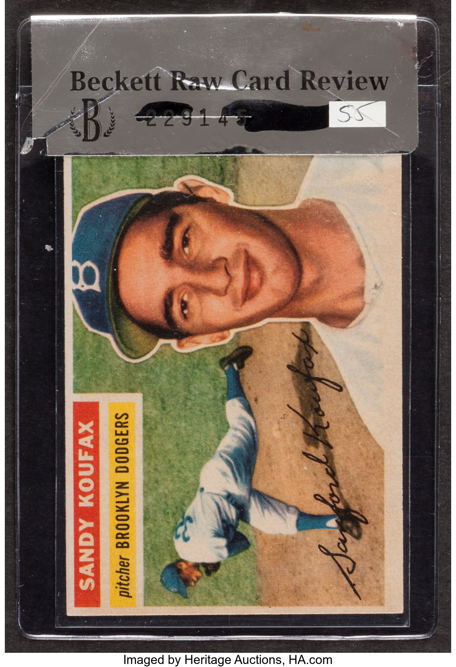 At Auction: 1956 Topps #164 Harmon Killebrew - 2nd Year Card