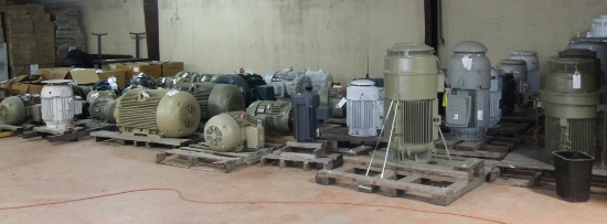 Lot of Approx. 63 Miscellaneous Motors