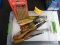 All One Money: Wood Chisels, Carving Set incl. Stanley (USA), MF (USA), some have rust, some are old