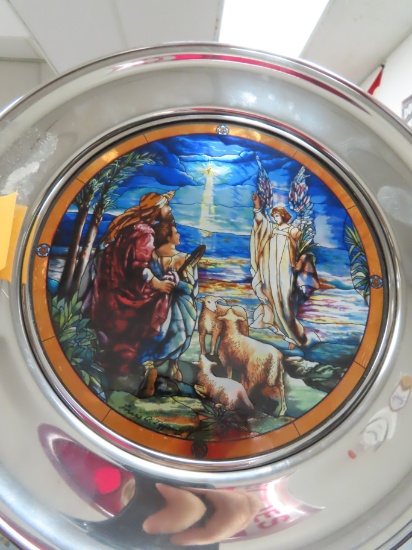 Artist Proof #1 by Tiffany: The Angel and the Shepherds, 1998, Made in USA, Historical Society. 10"