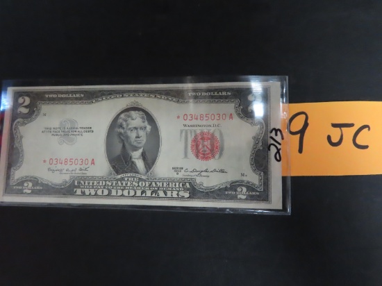 1953-B $2 Red Seal U.S. Note