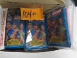 Eighteen (18) Unopened Packs: 2017 Topps WWE Wrestling Heritage, 9 cards per pack, All One Money