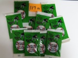 TEN (10) Unopened Packs: 1990 ProCards Baseball Future Stars AAA Box, Ten cards per pack