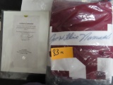 Joe Namath Signed Alabama Football Jersey, Signed June 23rd 2000, COA from Kevin Byrd, Wall of Fame