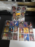 Twenty-Seven (27) basketball cards incl. Jordan, Bird, Magic, Admiral, Zo, Rasheed, J. Kidd,