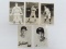 All One Money: Vintage Lot of Five (5) Signed Cleveland Indian Photos. Dale Mitchell, Hank Foiles