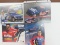 All Four (4) For One MONEY: Signed Race Car Driver Publicity Sheets incl. Ernie Irvan, Dario