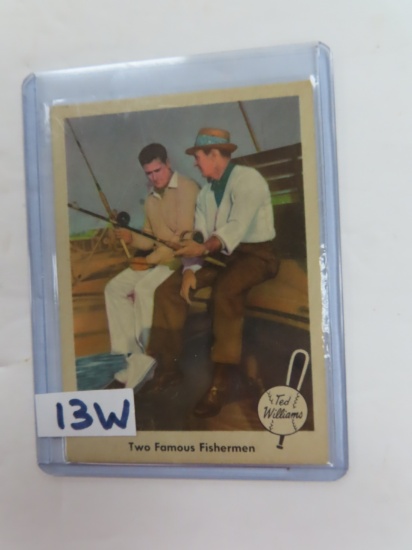 1959 Fleer Card #67, Ted Williams