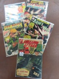 Five (5) Outstanding War Comics For One Money: Four with Swastikas Showing, Vintage, (4) DC and (1)
