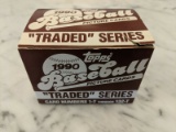 1990 Topps Traded Box SET Baseball Cards, 132 cards