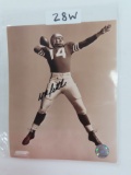 Y. A. Tittle Signed 8