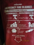 Lot of 4 Sellstrom Emergency Fire Blankets