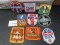 Estate Find: Nine (9) Super Bowl Sewn Patches, All Different. All One Money. Age Unknown.