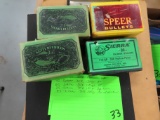 Vintage lot of .308 Diameter, 30 caliber Bullets. All One Money! See List Below (not cartridges)