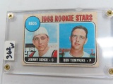 1968 Topps JOHNNY BENCH Rookie #247 Baseball Card