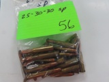 Twenty-Five (25) .30-30 Winchester Cartridges, sp