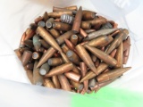 TEN (10) LBS of unsorted bullets, various calibers.  (NOT Cartridges)