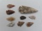 Estate Find: Collection of Arrowheads and Points, Age and Origin Unknown. All One Money