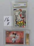TWO (2) Graded 9.5 Sports Cards For One Money: 1997 Ultra Dream and 2000 Joe Hamilton.