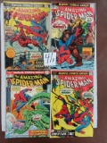 1970's The Amazing Spider-Man Marvel Comics # 134,139,146,149. well read.