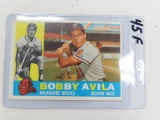 1960 Topps Bobby Avila, Milwaukee Braves