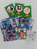 Thirty (30) 1988 Donruss baseball cards incl. (3) Barry Bonds! Eckersley, Molitor, Darling, Mike
