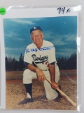 Leo Durocher Signed 8