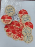 Fifteen (15) Vintage Hamm It Up! Mother In Law Just Left beer coasters.