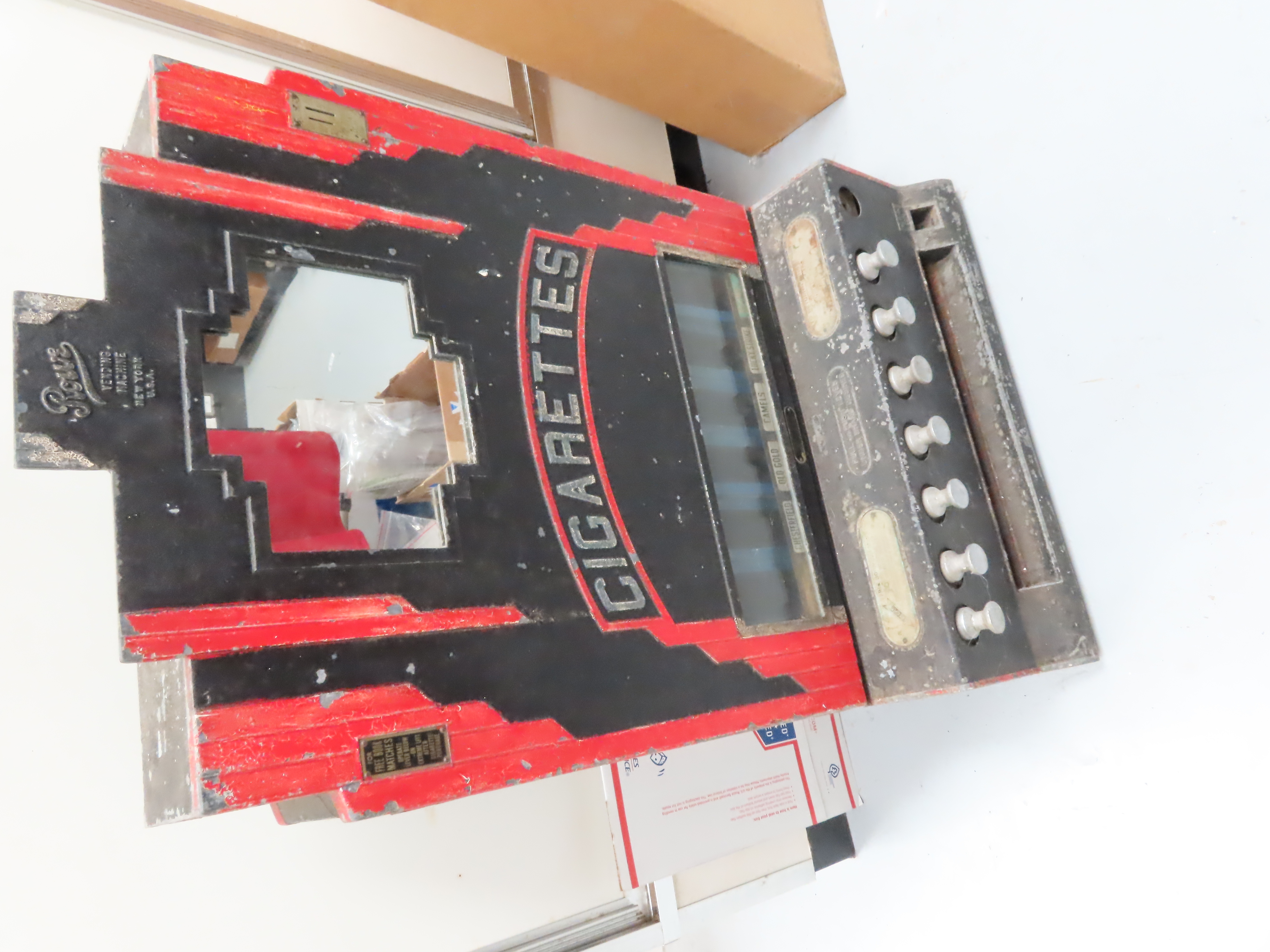 rowe cigarette vending machine 1930s Art Deco at 1stDibs ART DECO 1930's Rowe Mechanical