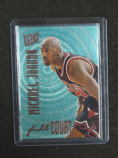 1996-97 Fleer Ultra Full Court Trap #1 Michael Jordan Chicago Bulls