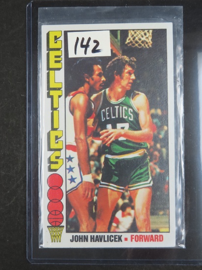 1976-77 Topps John Havlicek #90, Boston Celtics