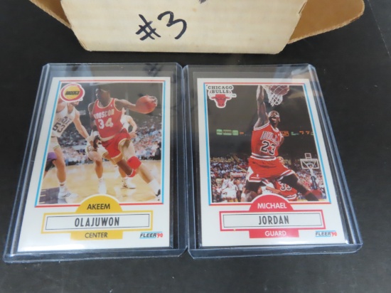 1990-91 Fleer Complete Set Incl Jordans, 1-198