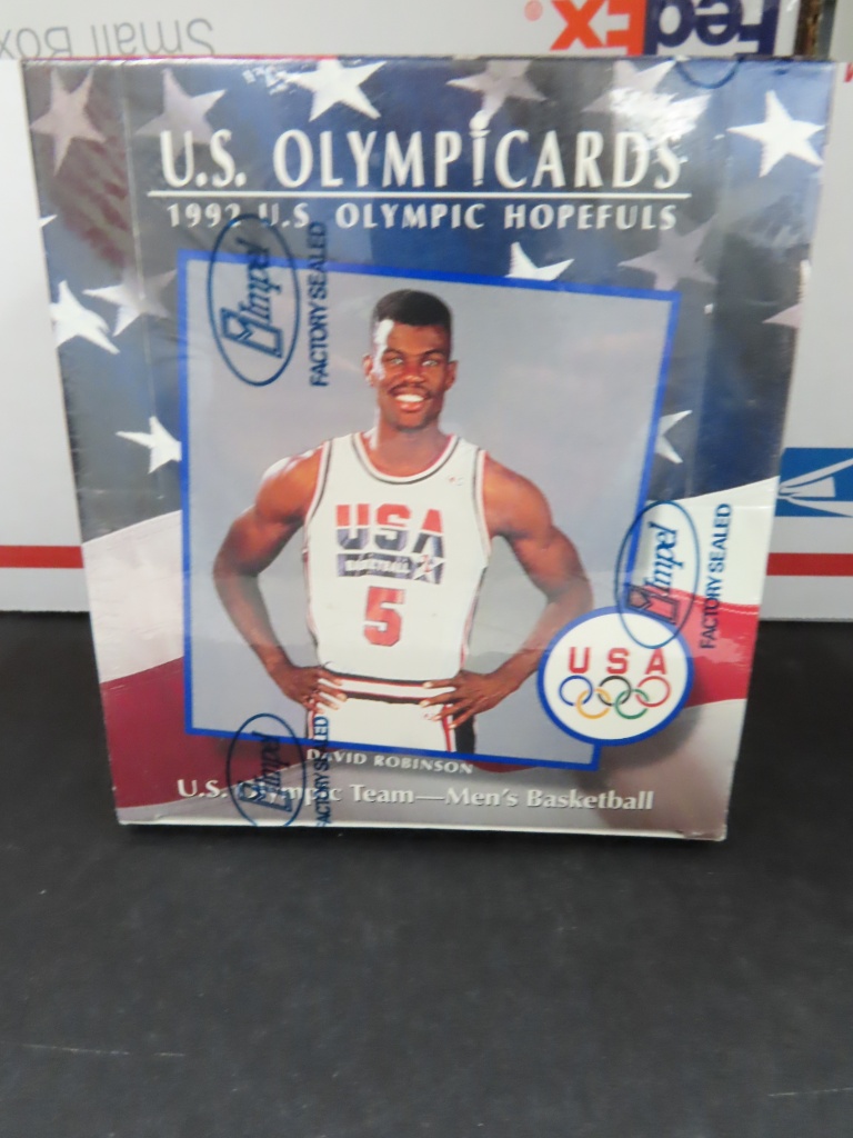 36 Packs 1992 Impel Olympicards Olympic Cards Basketball Box 