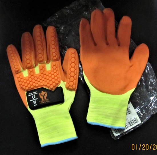 12 Pair knuckle protection gloves