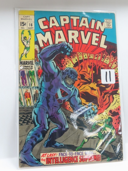 Captain Marvel Issue #16, Intelligence Supreme, 1969