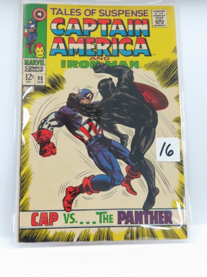 Tales of Suspense #98 (Marvel 1968) Black Panther, Jack Kirby