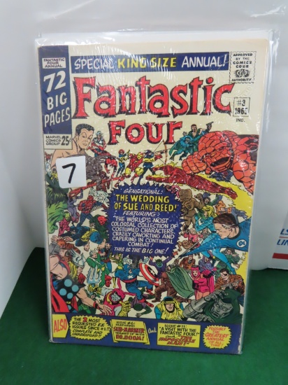 Fantastic Four King-Size Annual 3 The Wedding of Sue and Reed! 1965