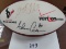 Matt Schaub Signed Texans Football, 100% Guaranteed Authentic. Also one other Signature