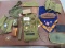 Vintage Boy Scout Collection, Garage Find, Some Items Need Cleaning. OLD