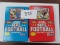 Both For One Money: 1990 Score Football Boxes of 36 Packs Each. Series 1 and Series 2