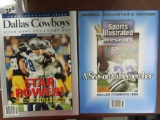 Both For One Money: 1996 Dallas Cowboys Super Bowl Champs Beckett Tribute Commemorative Issue AND