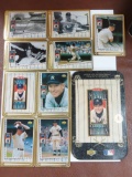 NINE (9) 1995 Upper Deck Metallic Impressions Mickey Mantle Cards, All One Money.