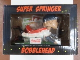 2017 Super Springer Bobblehead in Box, Coca Cola/Fiesta Promo Item.