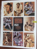 Complete: Roberto Clemente ES1-10 1993 Ted Williams Co Etched In Stone Insert Cards Pirates